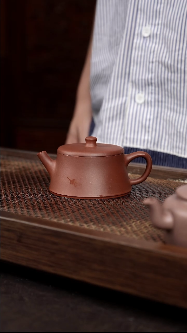茶壶紫砂底槽清云柱  大