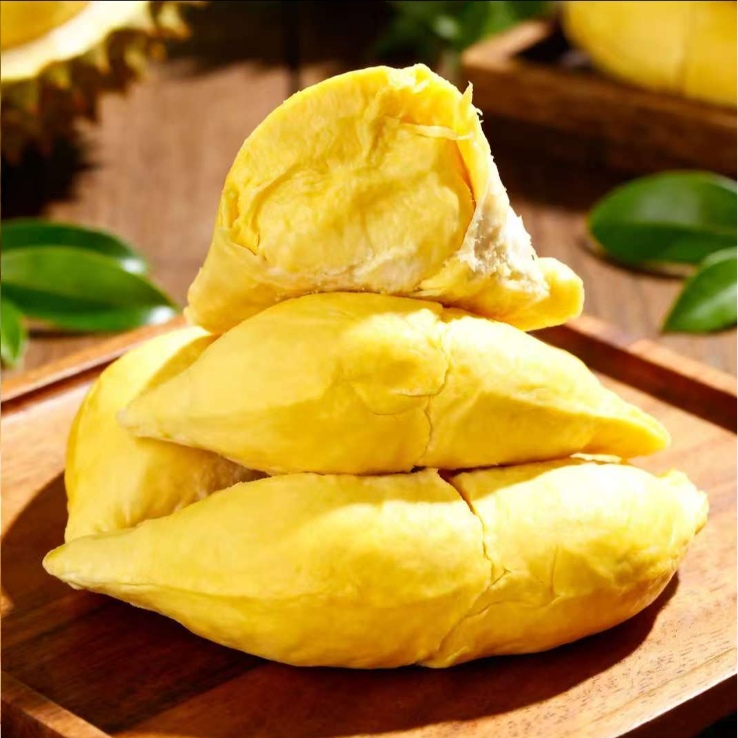 【4盒装】A级泰国金枕冷冻榴莲肉液氮锁鲜冷链发货