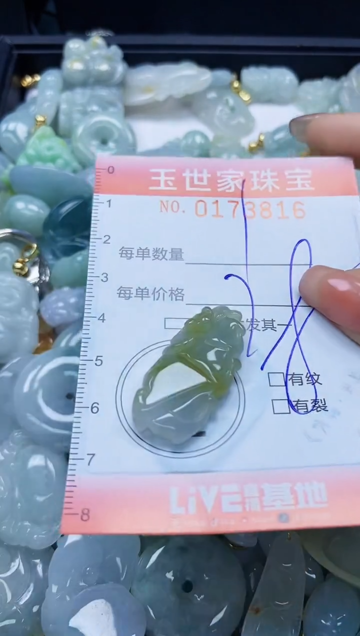 【闪购商品】翡翠颈饰未镶嵌闪购0173816