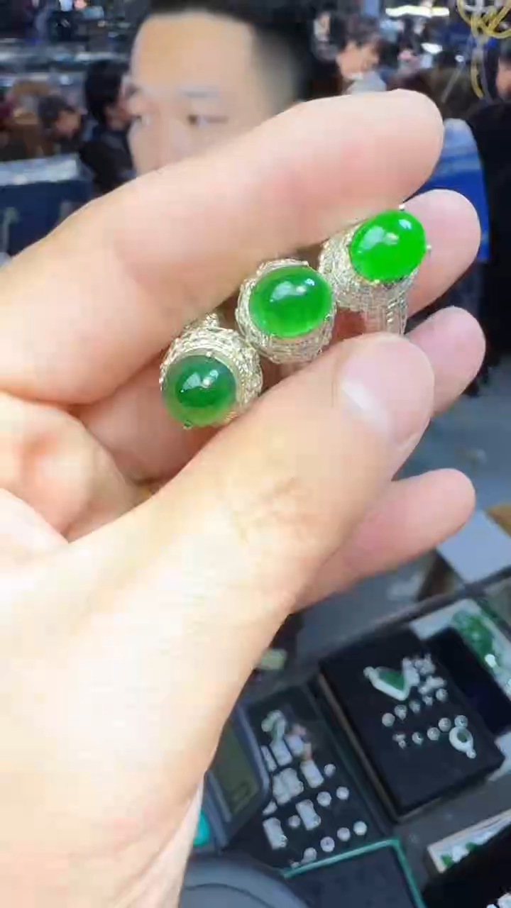 【闪购商品】翡翠戒指未镶嵌戒指多样性发其一