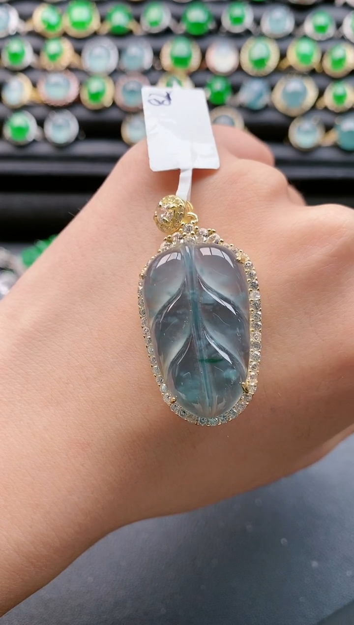 【闪购商品】翡翠戒指银S925镶嵌11111