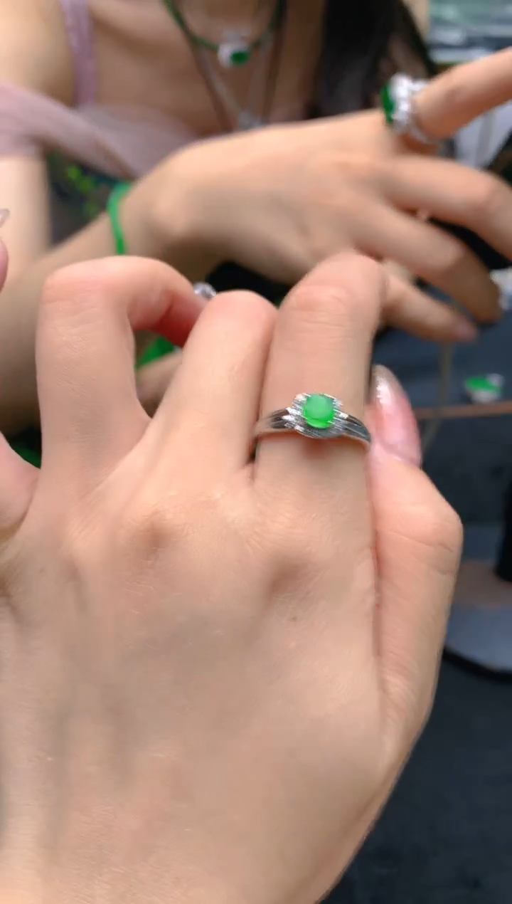 翡翠未镶嵌颈饰天然A货翡翠