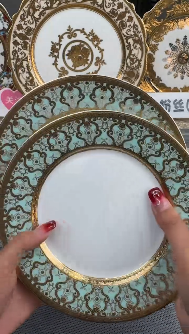 【闪购商品】瓷片7.5英寸平盘2个福利款