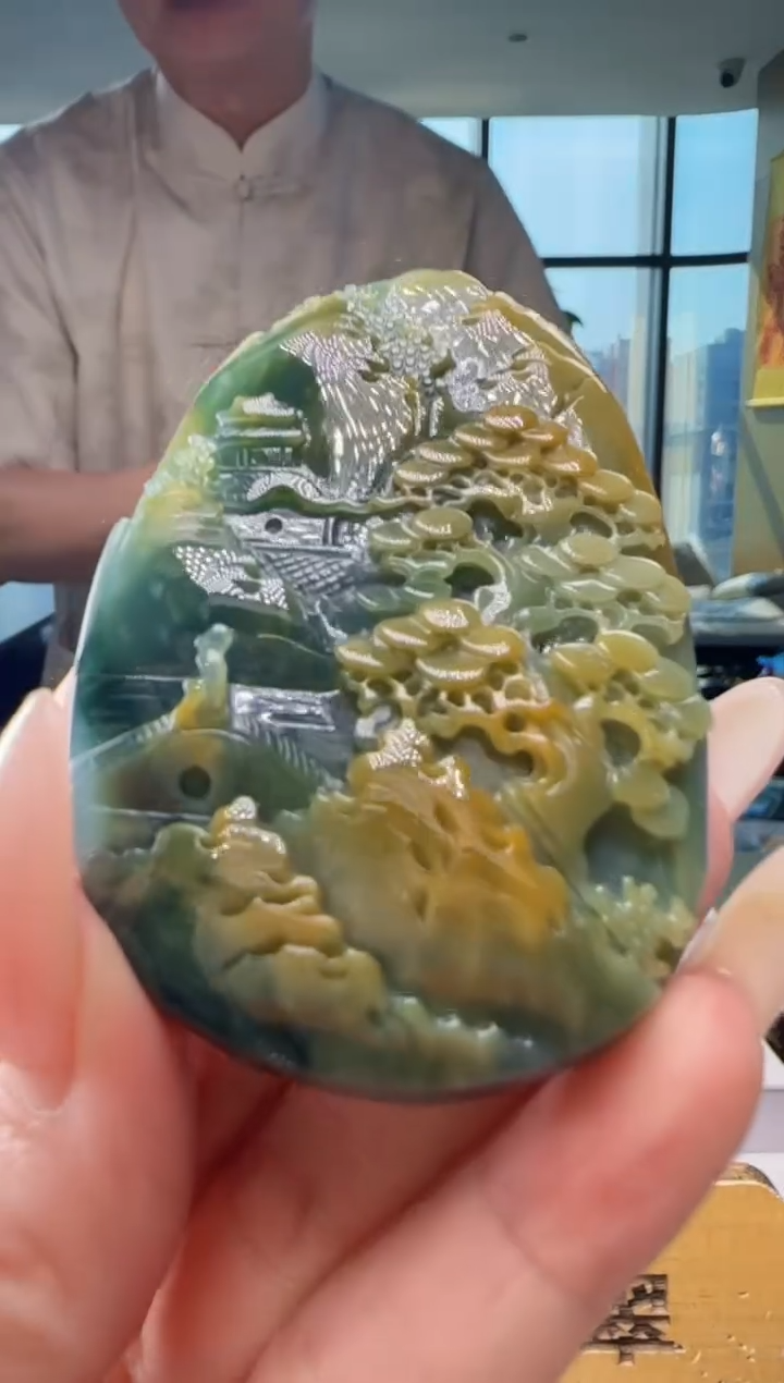 颈饰未镶嵌翡翠YJ@@