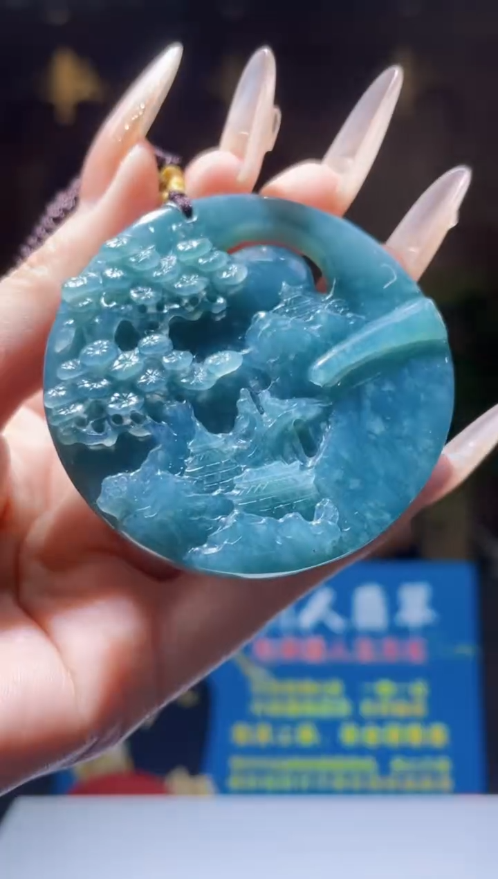 翡翠未镶嵌颈饰Z-@@GPYC060613多样性发其一