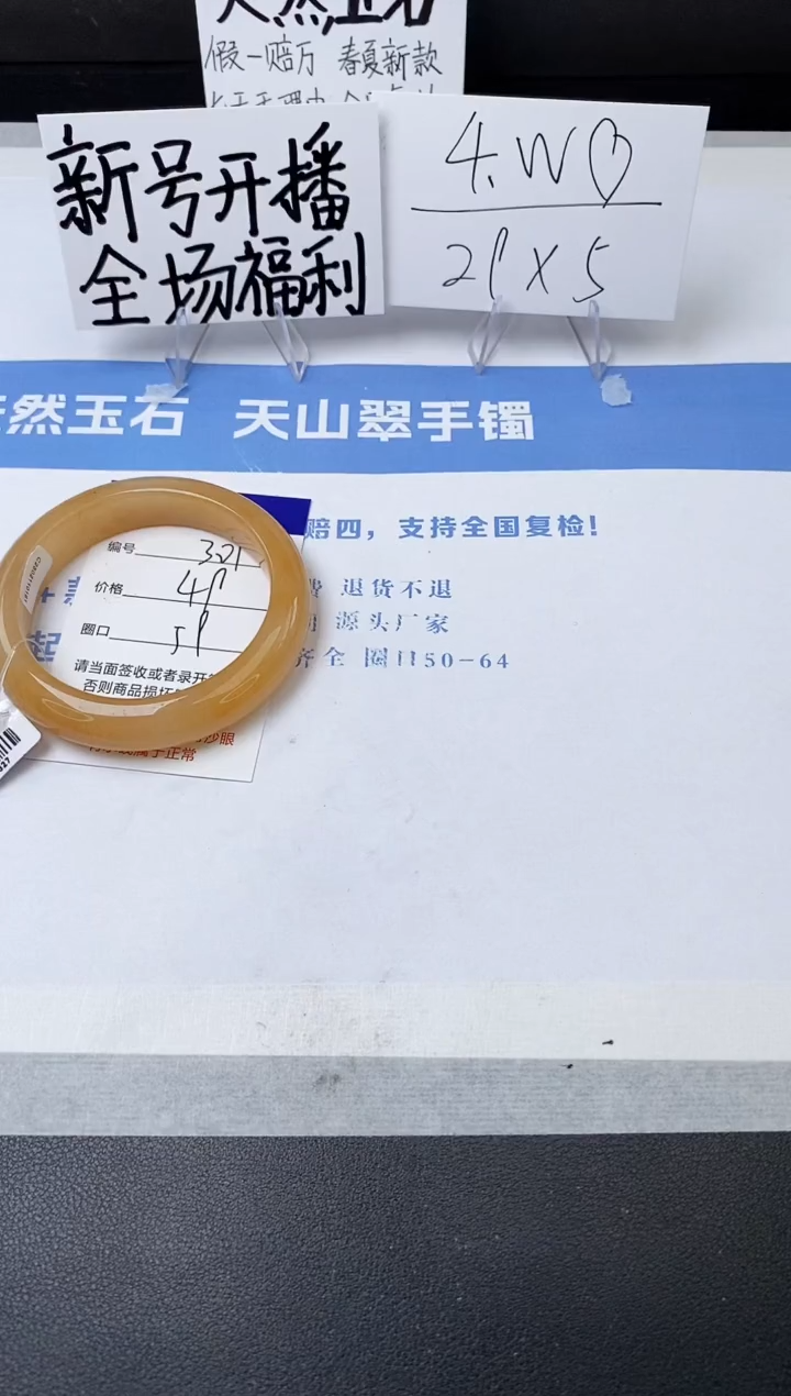 【闪购商品】石英质玉手镯未镶嵌z309-H