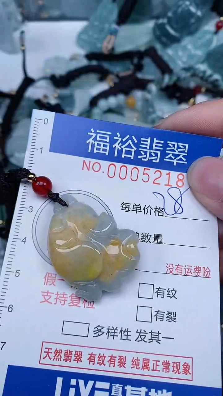 【闪购商品】翡翠颈饰未镶嵌...0005218