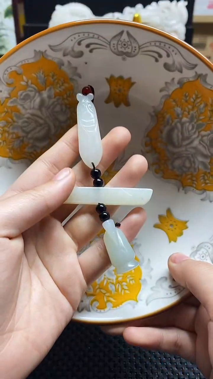 【闪购商品】瓷片瓷片 瓷器 摆件1个