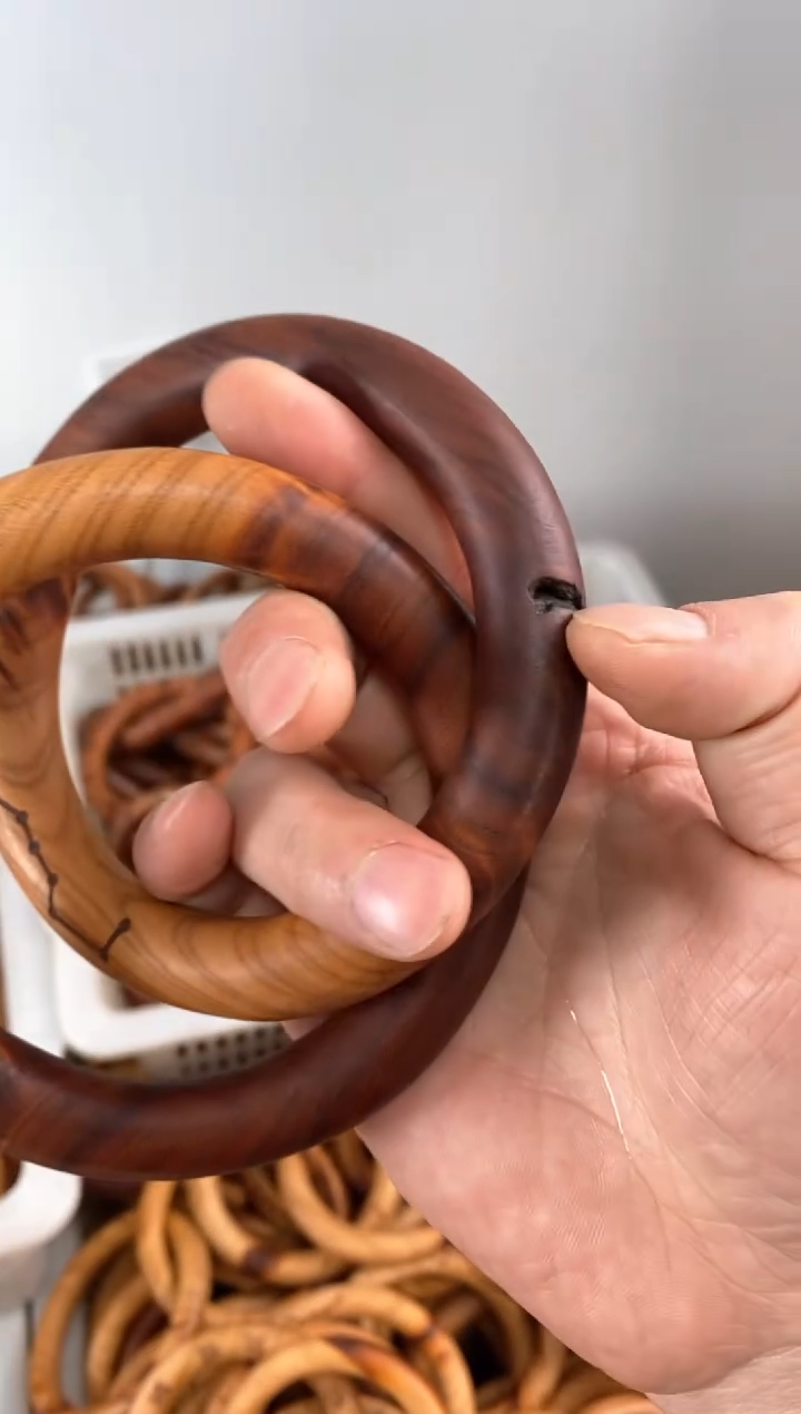 【闪购商品】木桃木雷焦乾坤圈80一物一拍A