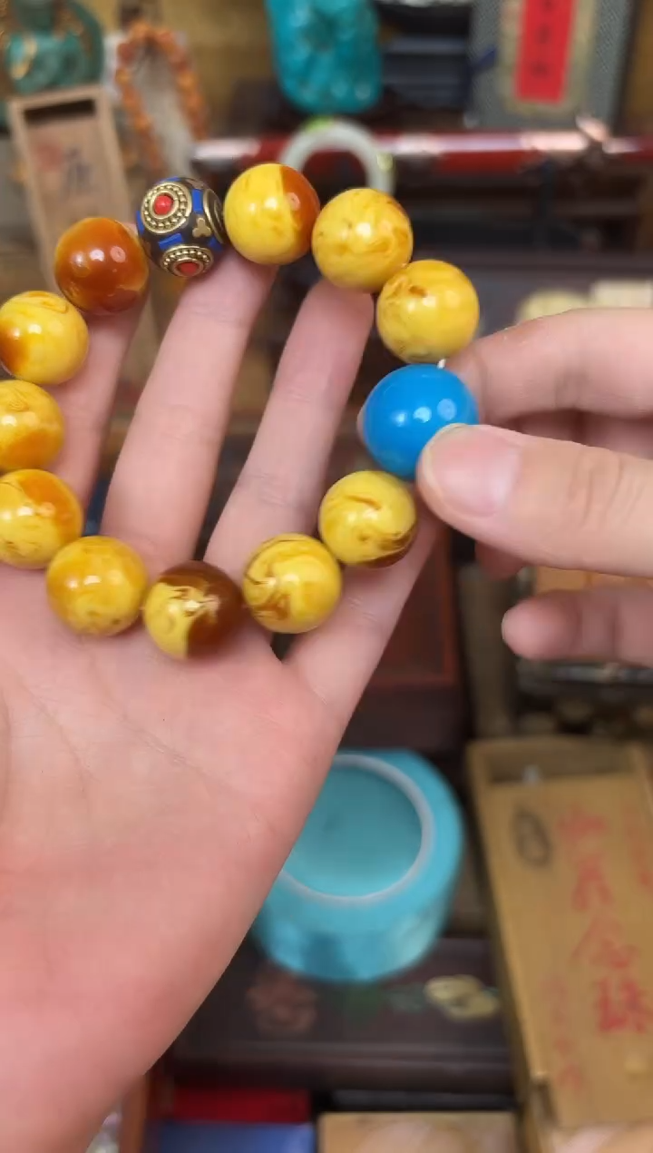 未镶嵌蜜蜡手链62业业业业业业业业