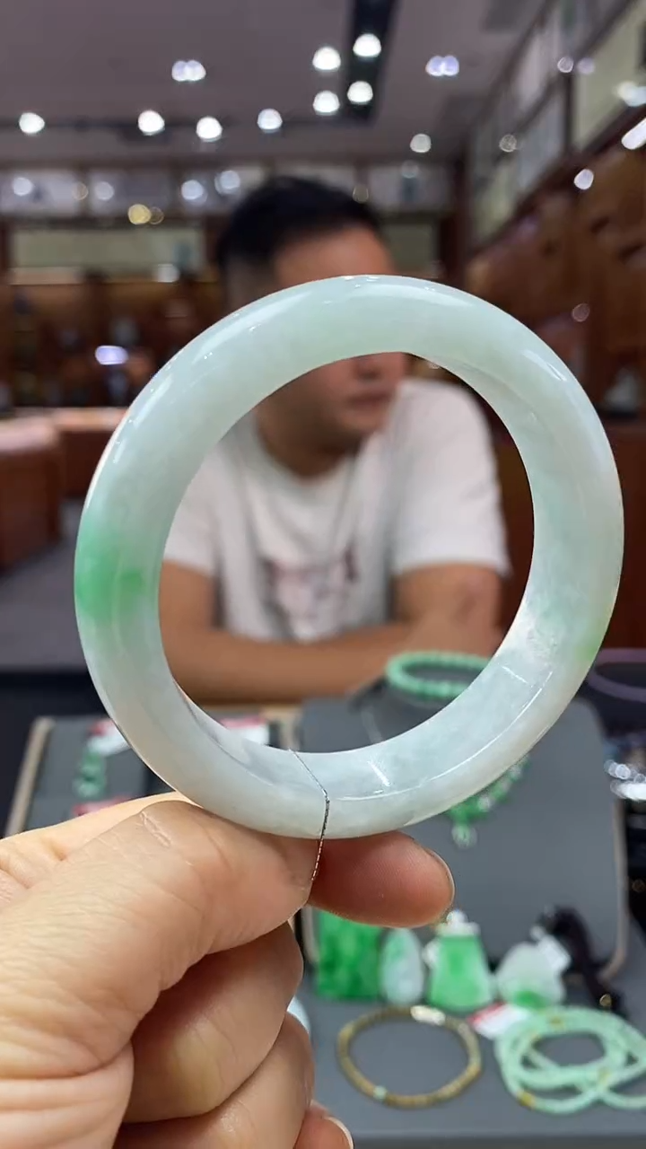 未镶嵌手镯翡翠手镯55-56