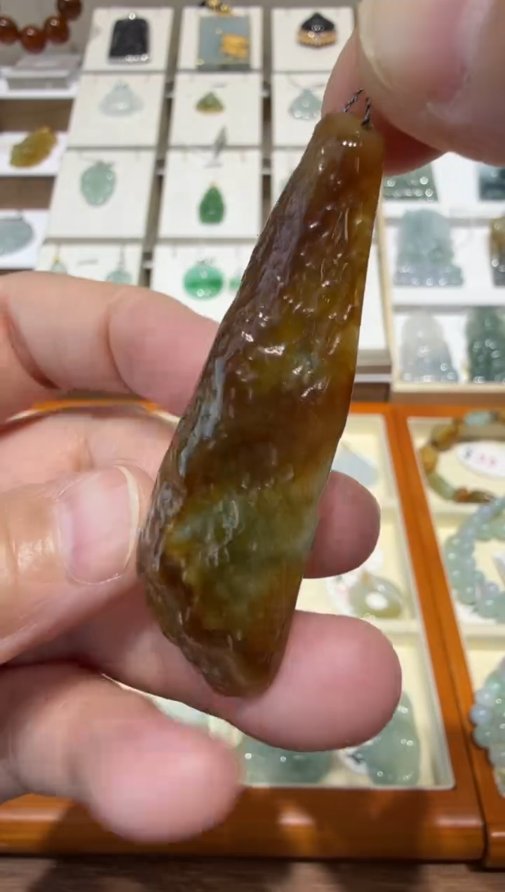 未镶嵌挂件翡翠A货翡翠多样性孤品