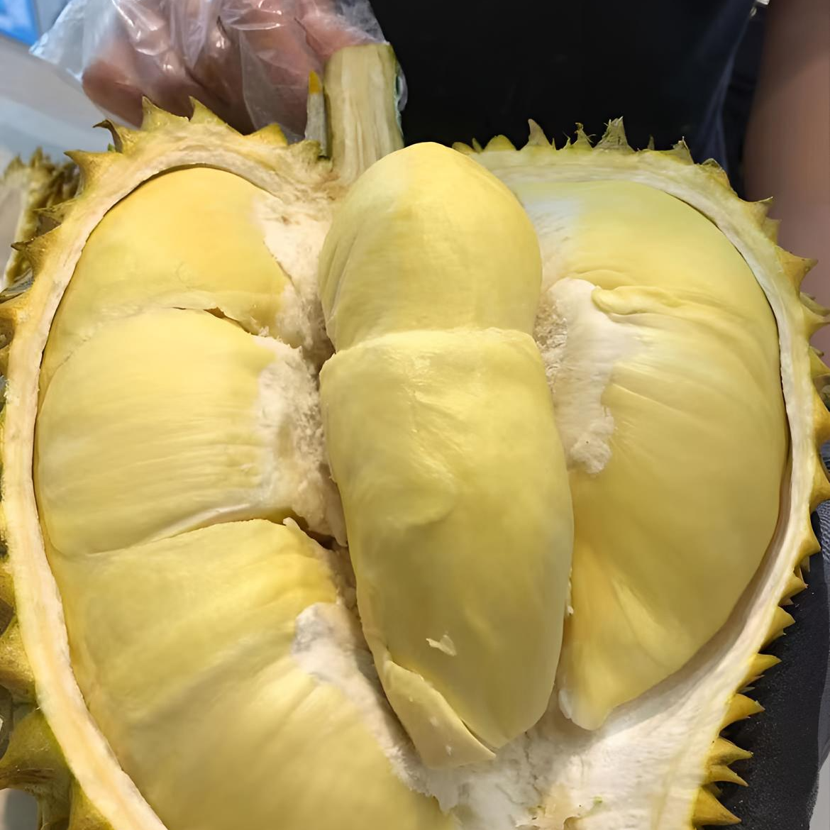 【现开果肉】昆明同城小时达 泰国空运不泡药金枕鲜榴莲 核小1斤起榴莲同城送金枕泰国