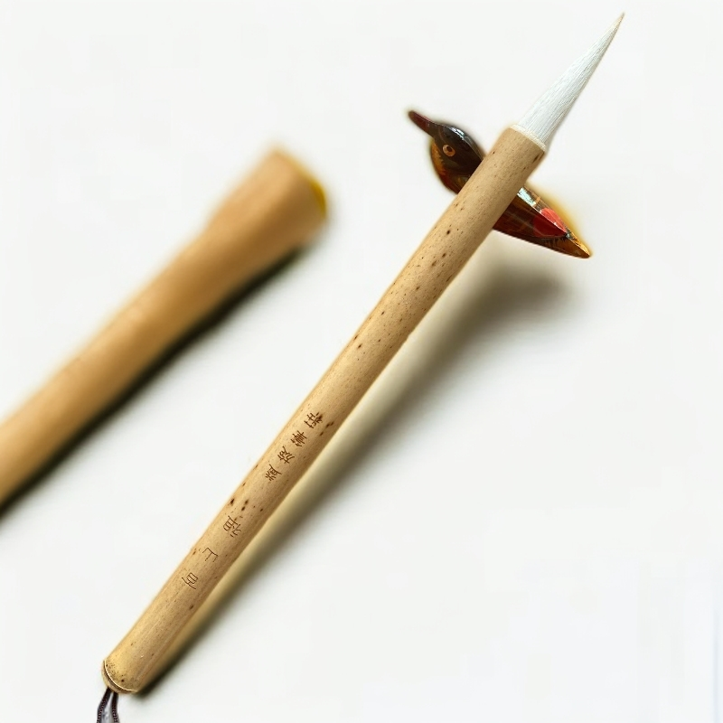 【百山祖】出锋4.2口径1.1兼毫中楷毛笔楷书行书行楷智永千字文