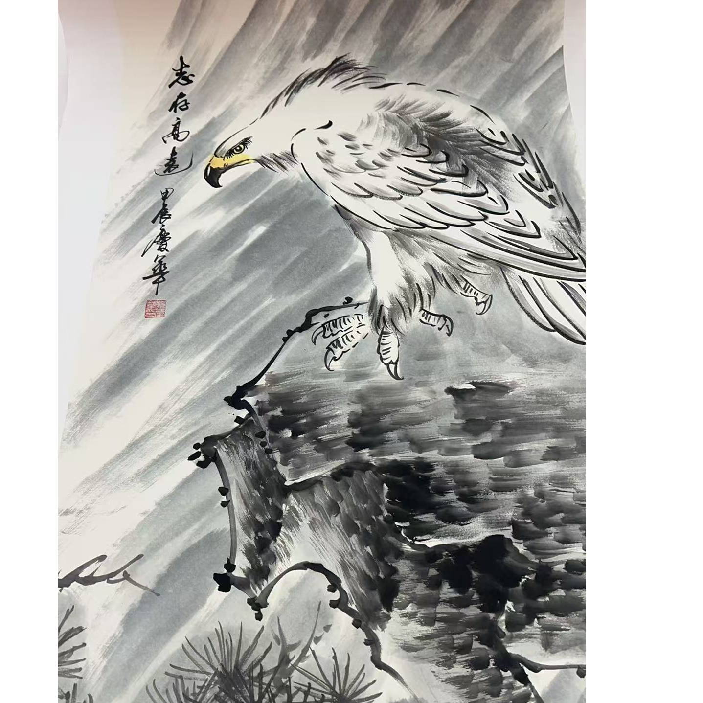   橱窗展示/藏雅文化/宣纸国画/带证书授权