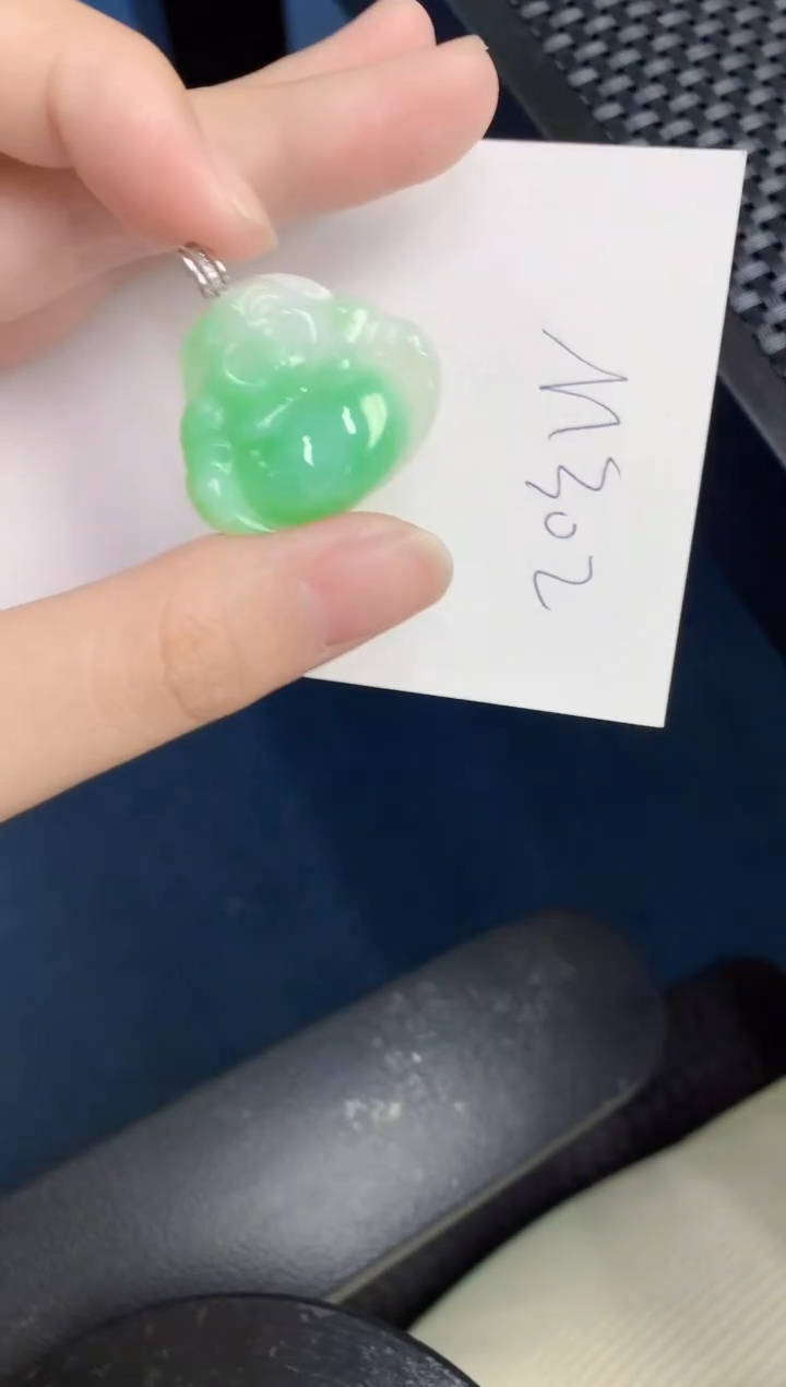 【闪购商品】翡翠颈饰18K金镶嵌0000000000