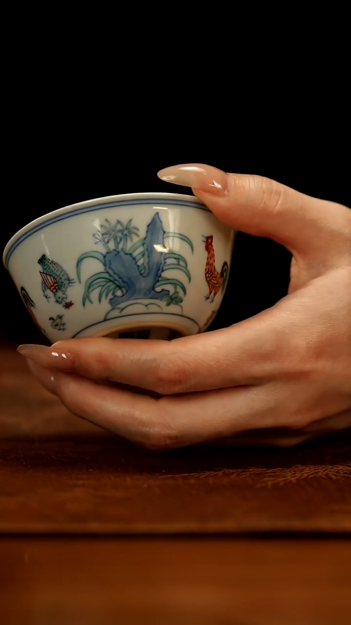 【闪购商品】瓷片涂杏花             