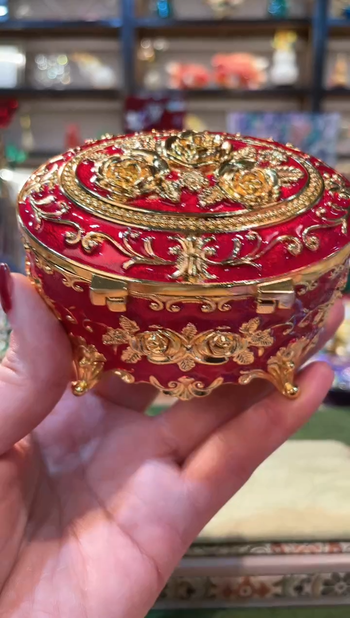 【闪购商品】珐琅彩精致首饰盒
