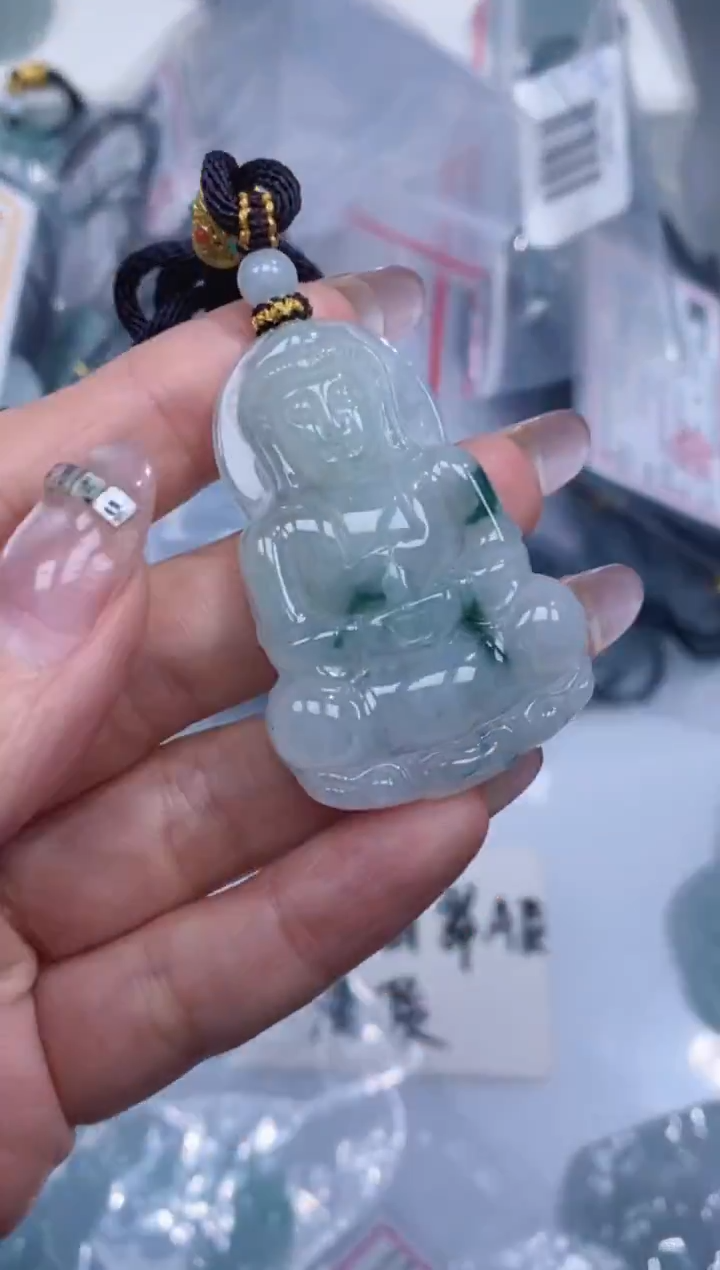 颈饰未镶嵌翡翠吊坠