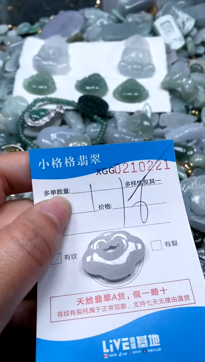 【闪购商品】翡翠颈饰未镶嵌闪购商品0210221