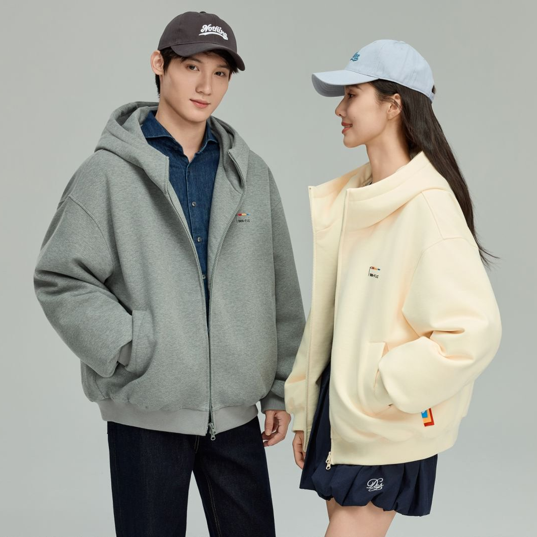 YAYA/鸭鸭冬季保暖羽绒服外套休闲时尚宽松羽绒外套男女同款