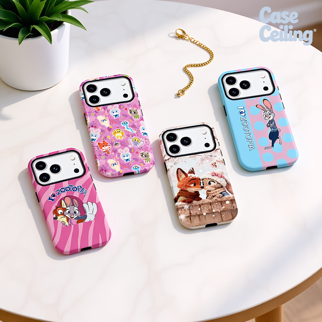 Caseceiling【动物园系列】进口菲林二合一适用苹果1716pro手机壳