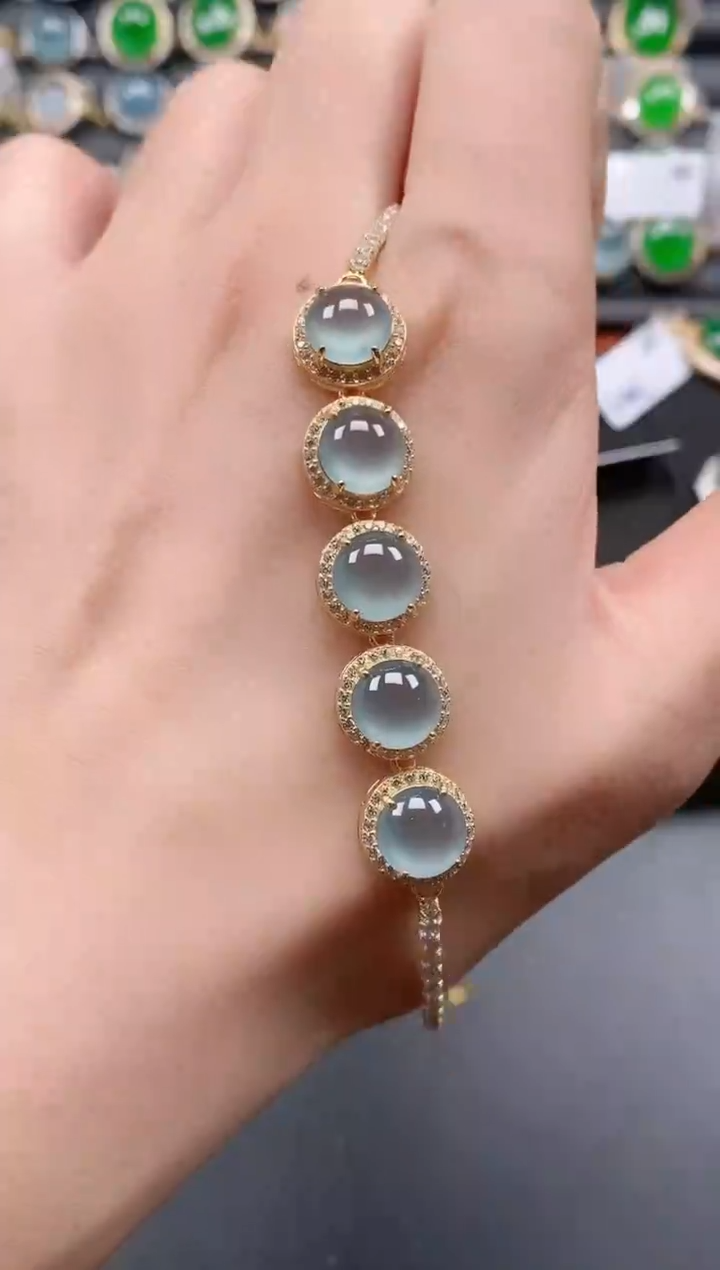 银S925镶嵌戒指翡翠11111