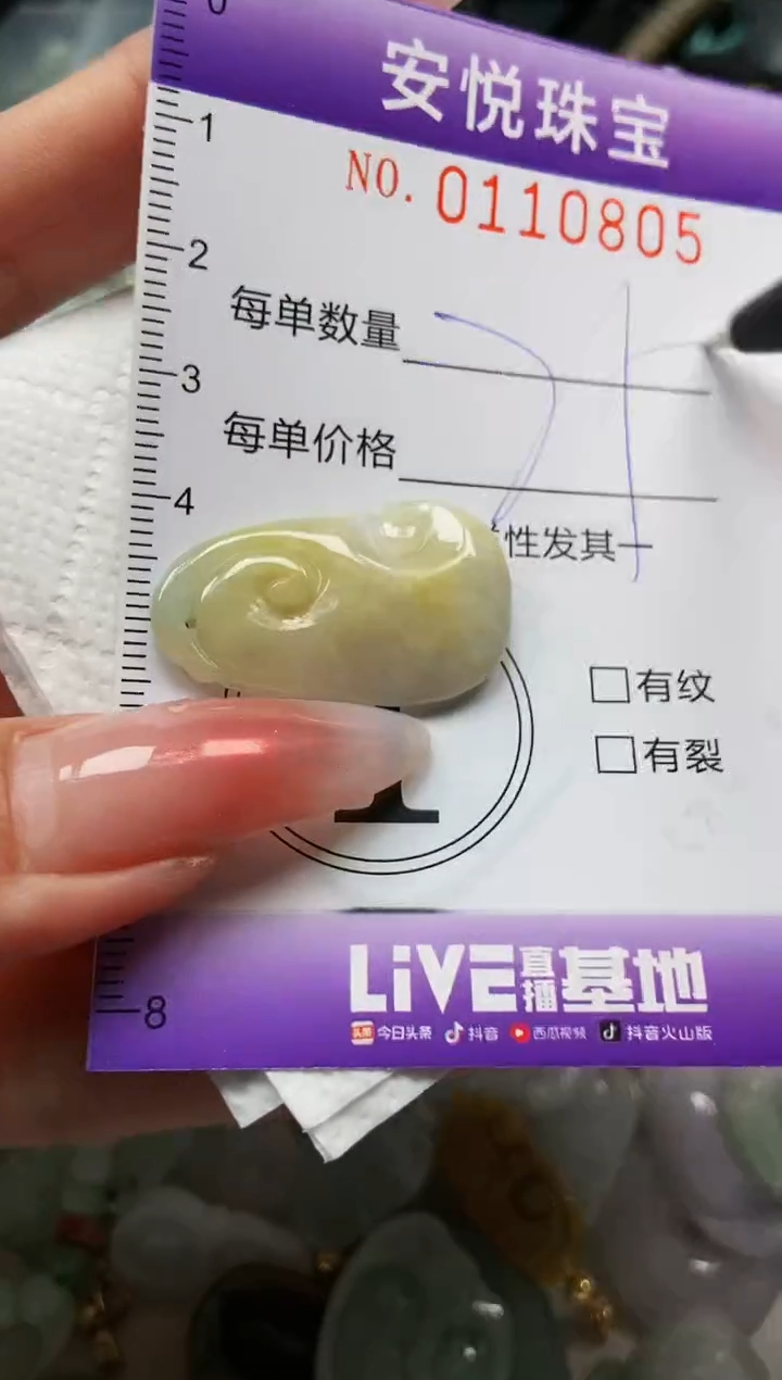 【闪购商品】翡翠颈饰未镶嵌闪购0110805