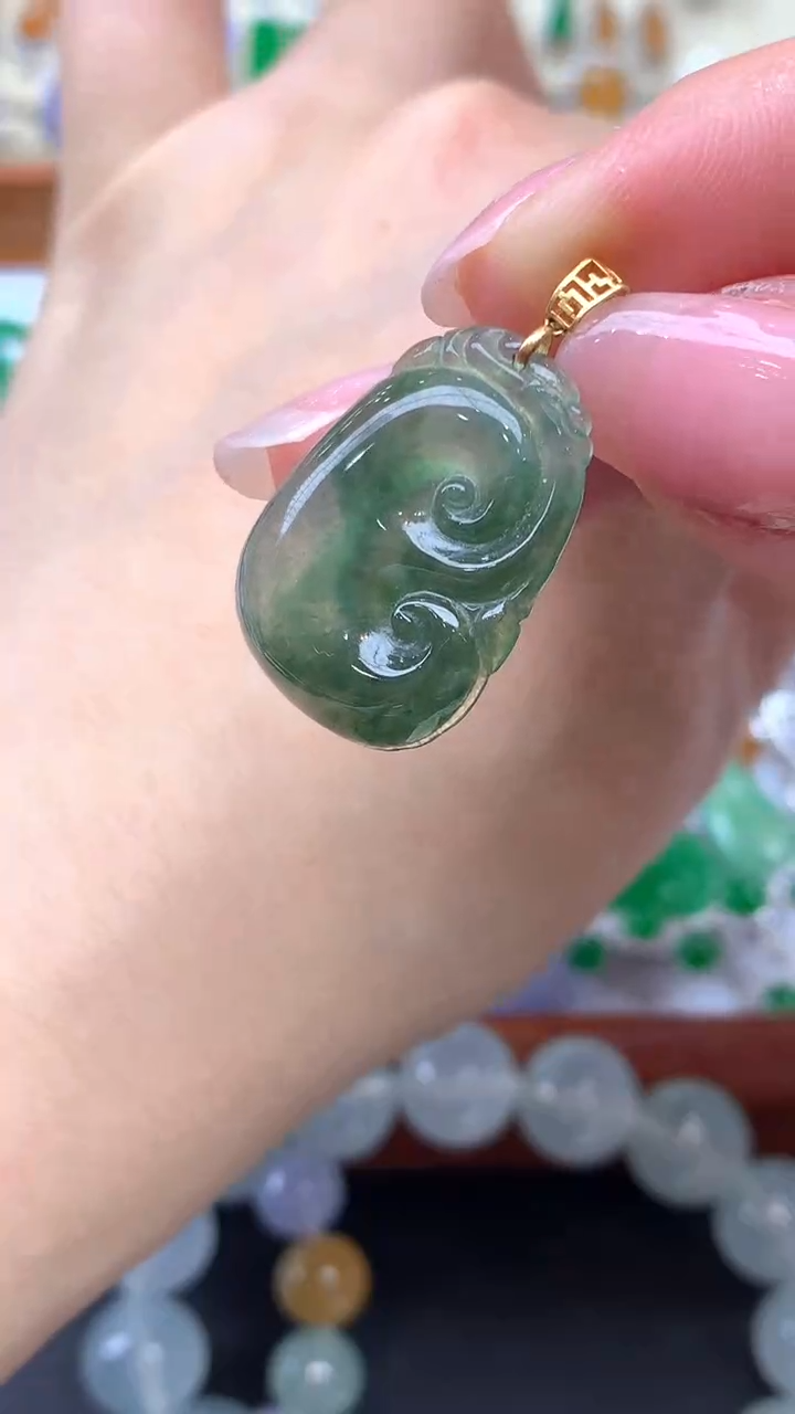 【闪购商品】翡翠颈饰未镶嵌98-天然翡翠