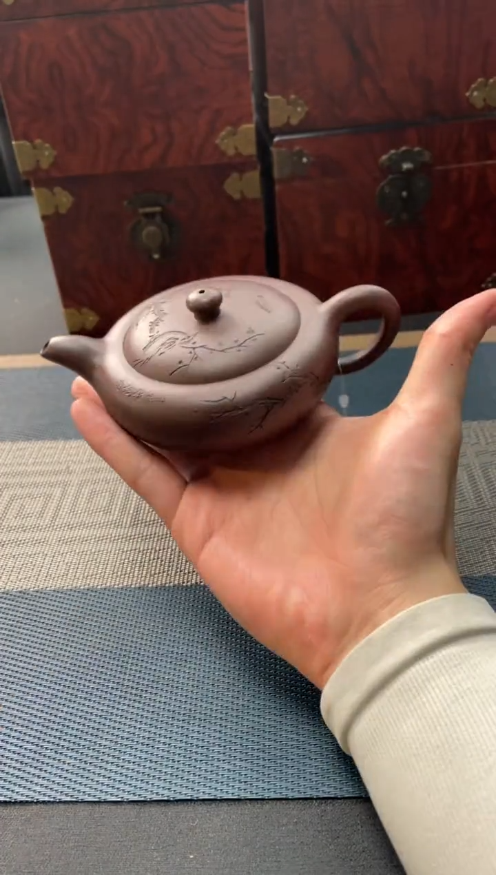 茶壶紫砂196 宜兴原矿紫砂