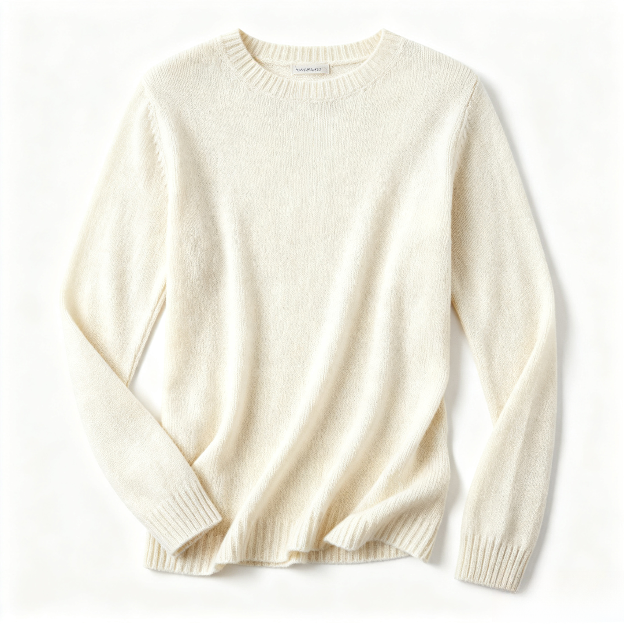 B395慵懒风针织圆领套头