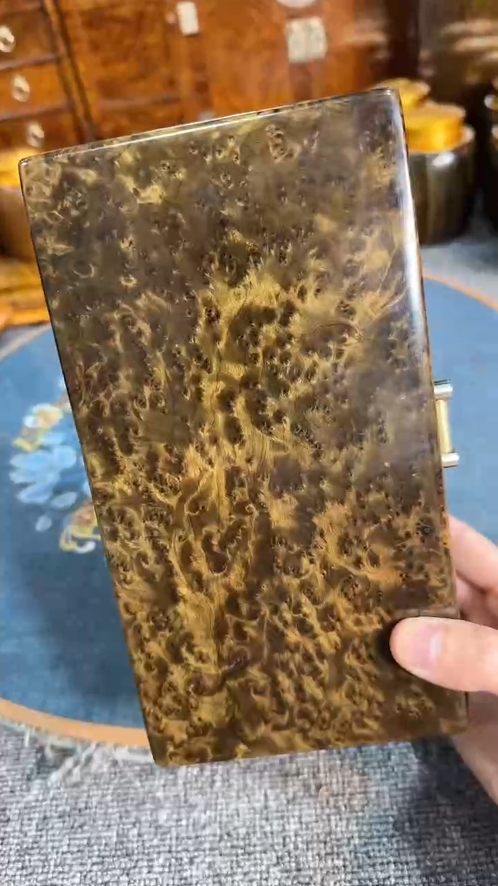 【闪购商品】乌木类成套家具阴沉首饰盒 s321