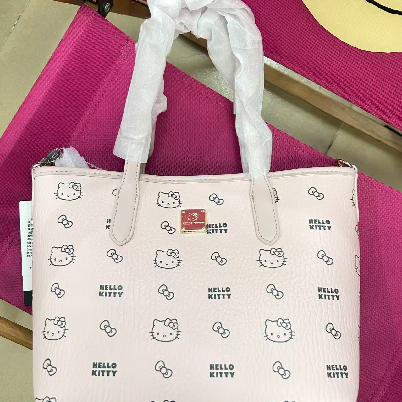 Mesuca/麦斯卡 三丽鸥欧若风时尚印花手提单肩斜挎包包-41400-1