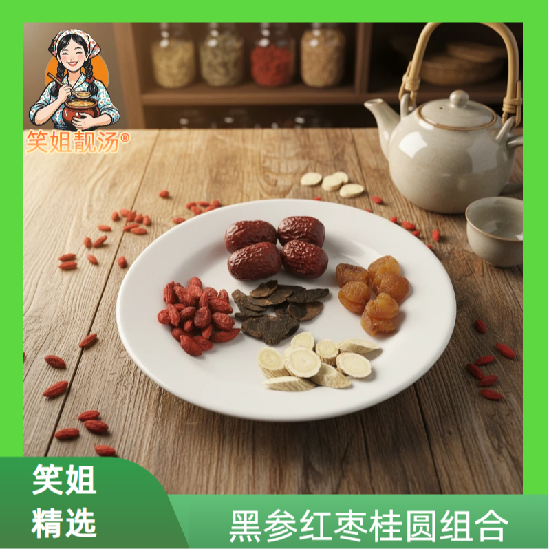 [笑姐靓汤]黑参汤包组合