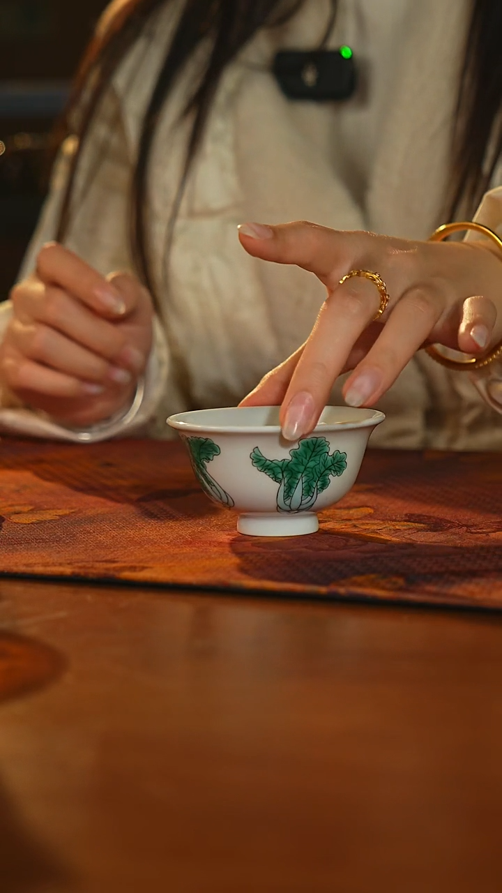 瓷片古阅和风     
