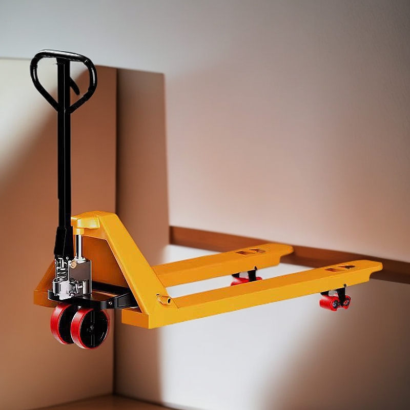 锦之力手动液压搬运车家用卸货叉车厂家直销3吨，5吨手动地牛小型