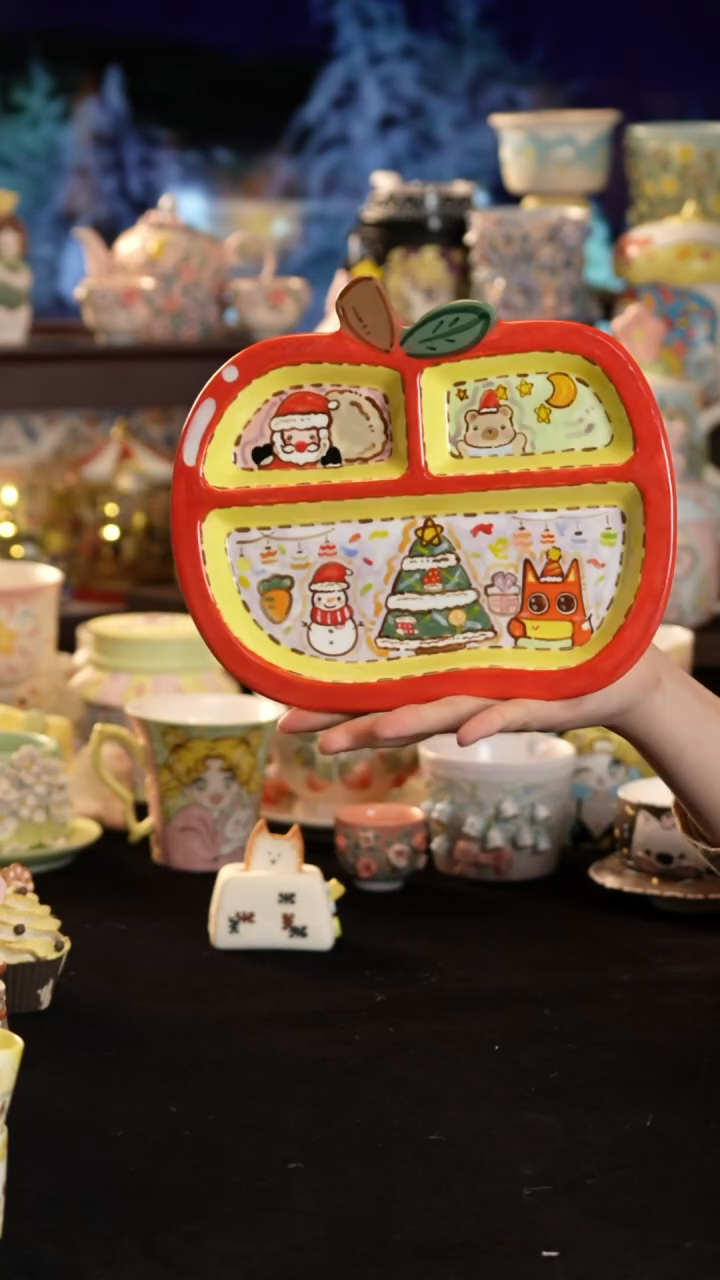 其他陶景德镇釉下彩手绘设计师款陶瓷