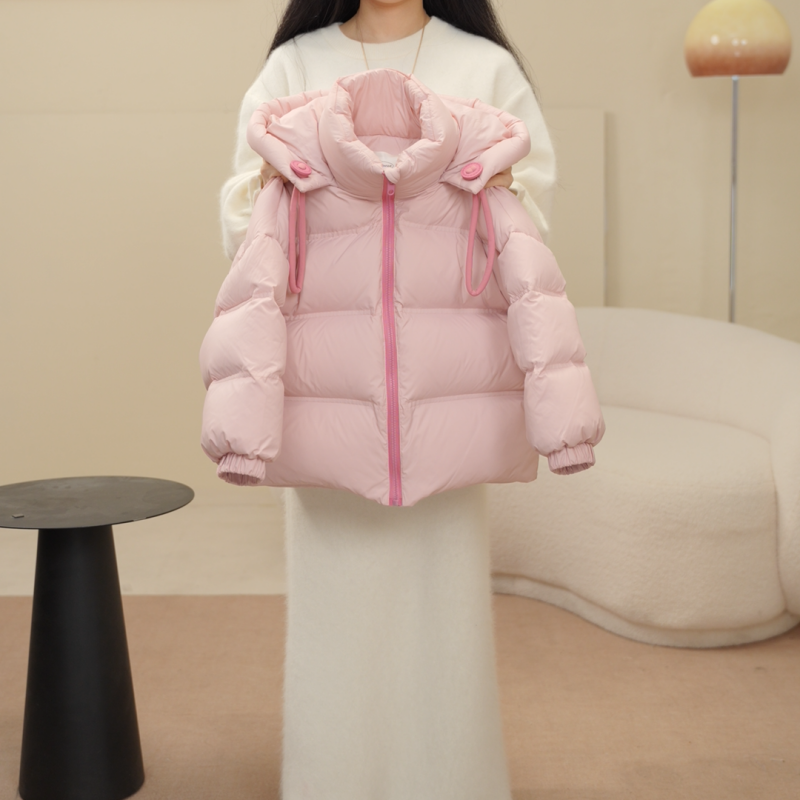 童装【SEVEN KIDS】 极寒双倍充绒 2025女童冬装羽绒服外套 35A1577