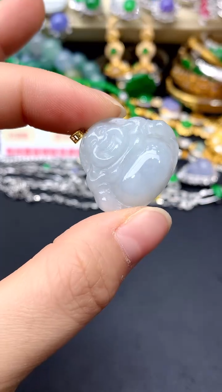 颈饰未镶嵌翡翠124 -中国好珍宝