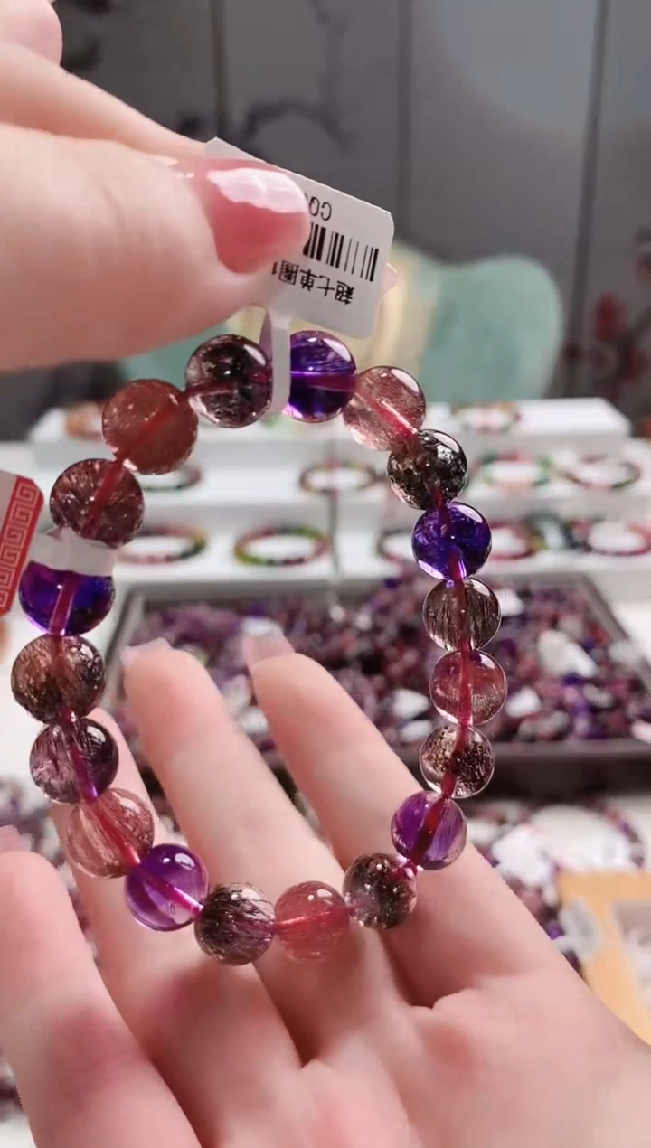 【闪购商品】水晶超七单圈10*未镶嵌多人多样性发其一