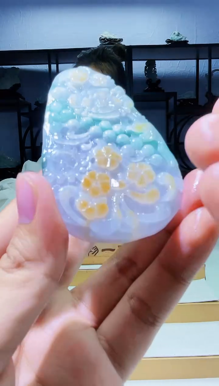 【闪购商品】定制翡翠未镶嵌毛货02160051