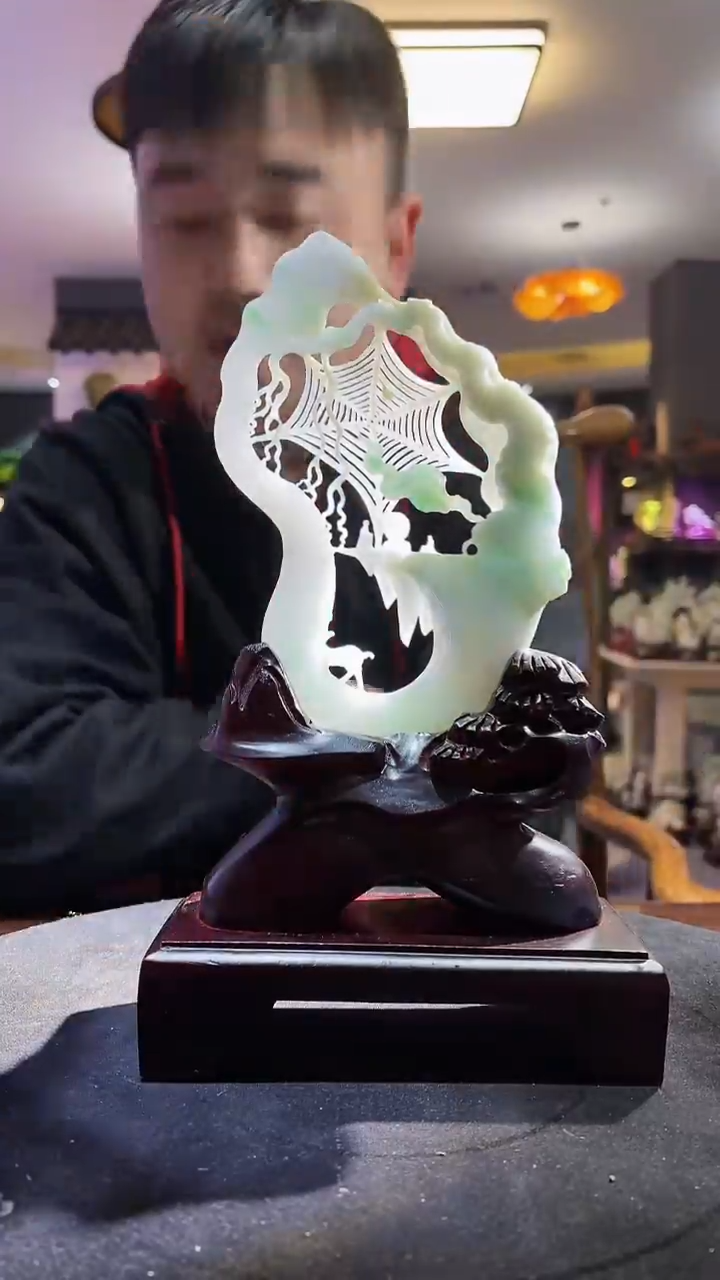 【闪购商品】定制翡翠未镶嵌08/0112/Y/一往情深