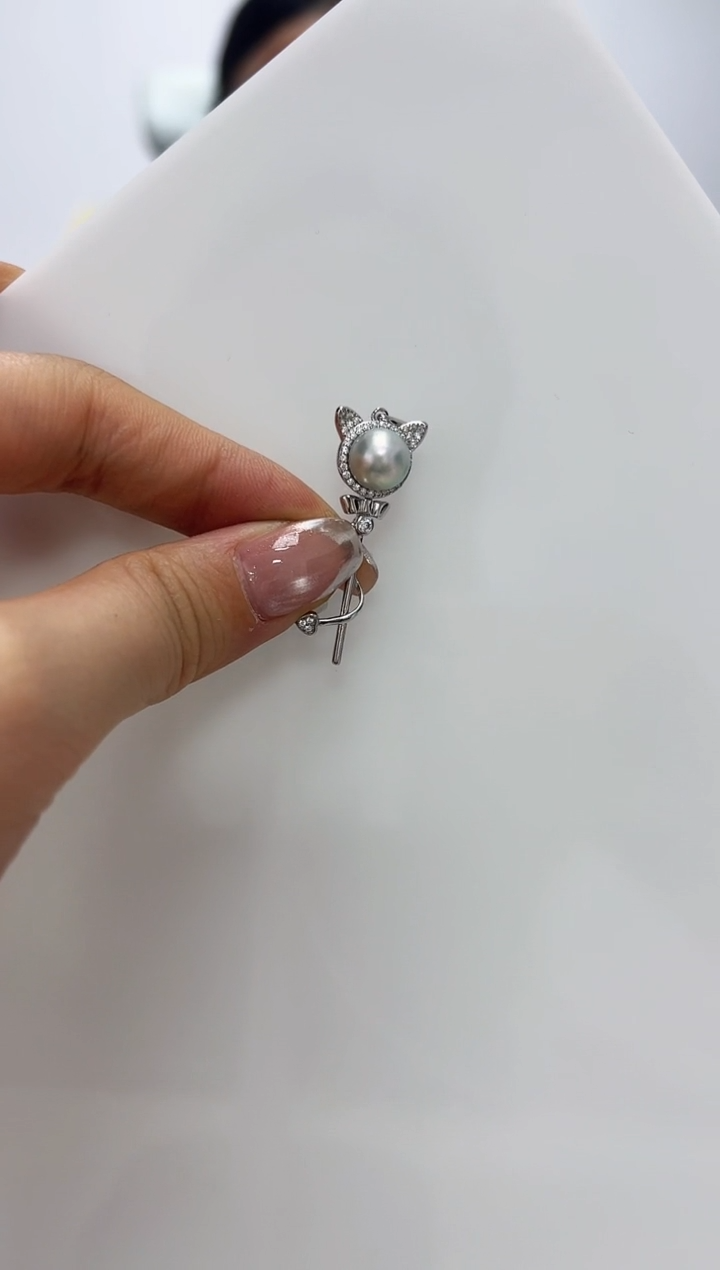 【闪购商品】海水珍珠DA银S925镶嵌吊坠 A533