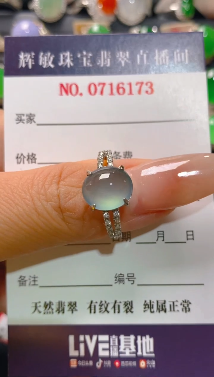 【闪购商品】翡翠耳饰银S925镶嵌天然A货翡翠1