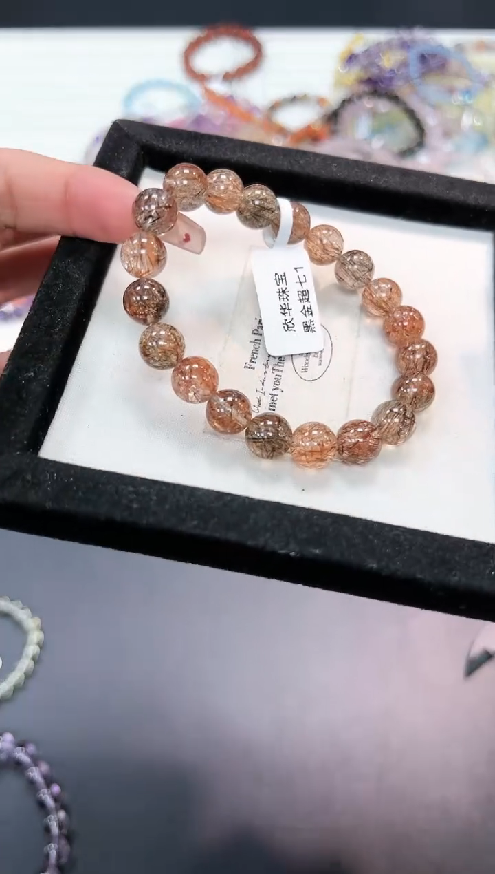 【闪购商品】水晶手串未镶嵌93a多样性发其一/1条默认微瑕