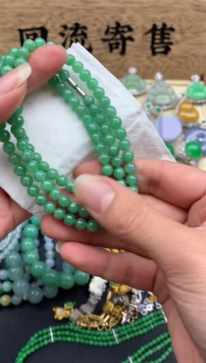 【闪购商品】翡翠手串未镶嵌592-中国好珍宝