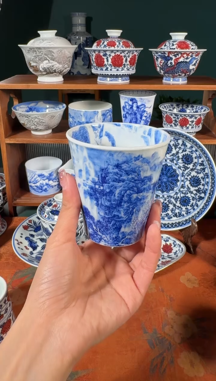 【闪购商品】杯云山片玉大川瀑布可乐杯