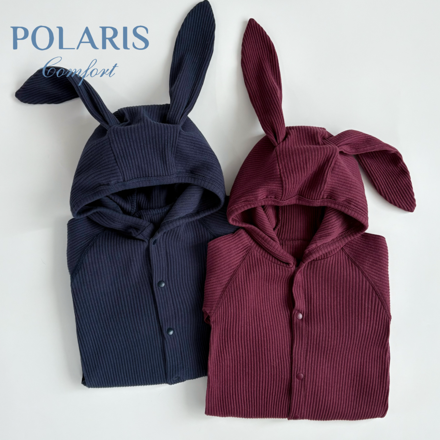 POLARIS|大耳兔|婴儿秋季衣服宝宝A类无骨长袖婴儿包屁衣春秋外出