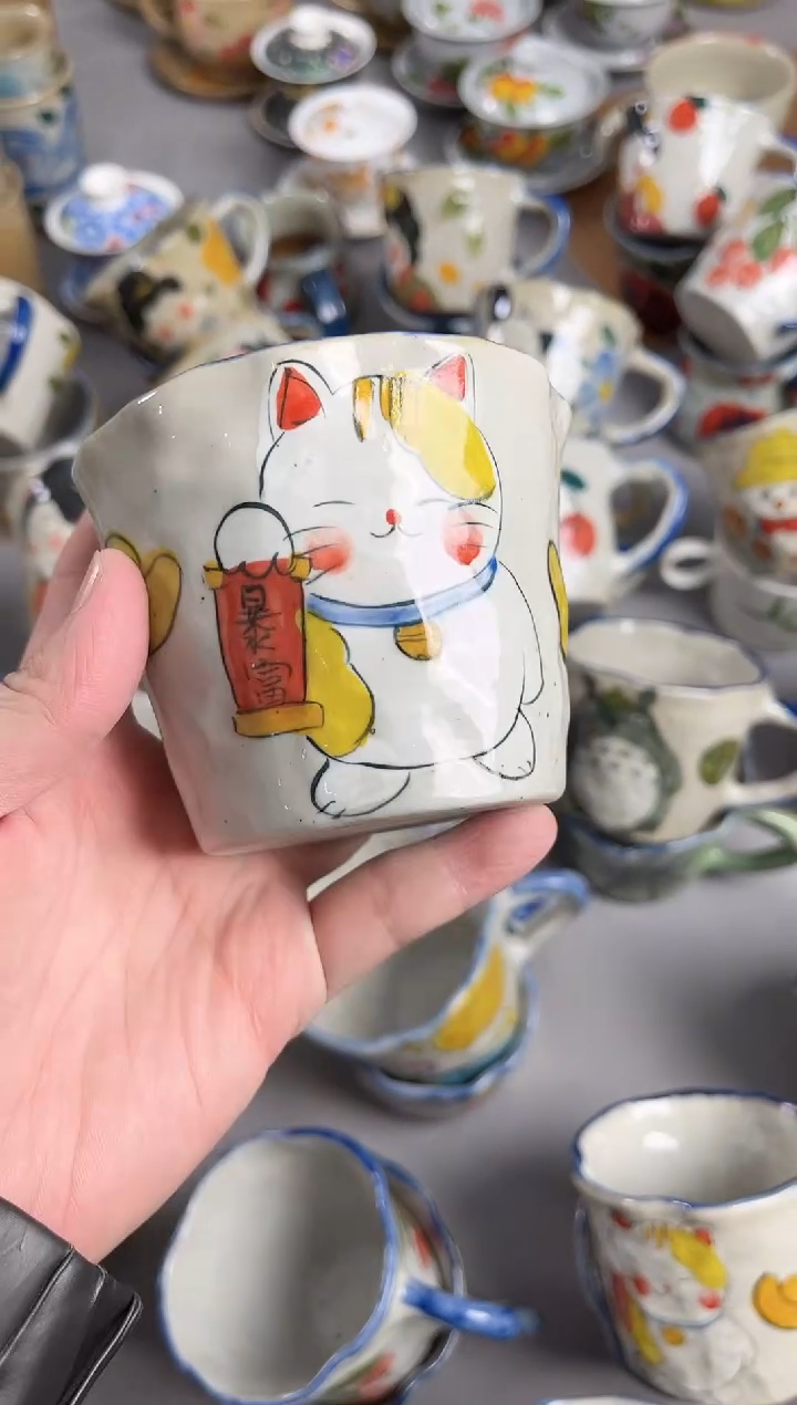 【闪购商品】瓷片景德镇手绘高温釉下彩