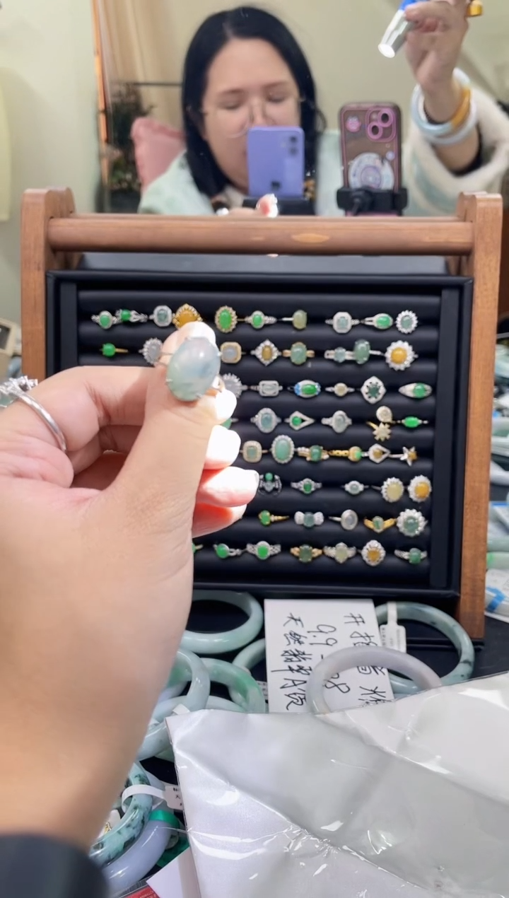 【闪购商品】翡翠戒指未镶嵌戒指